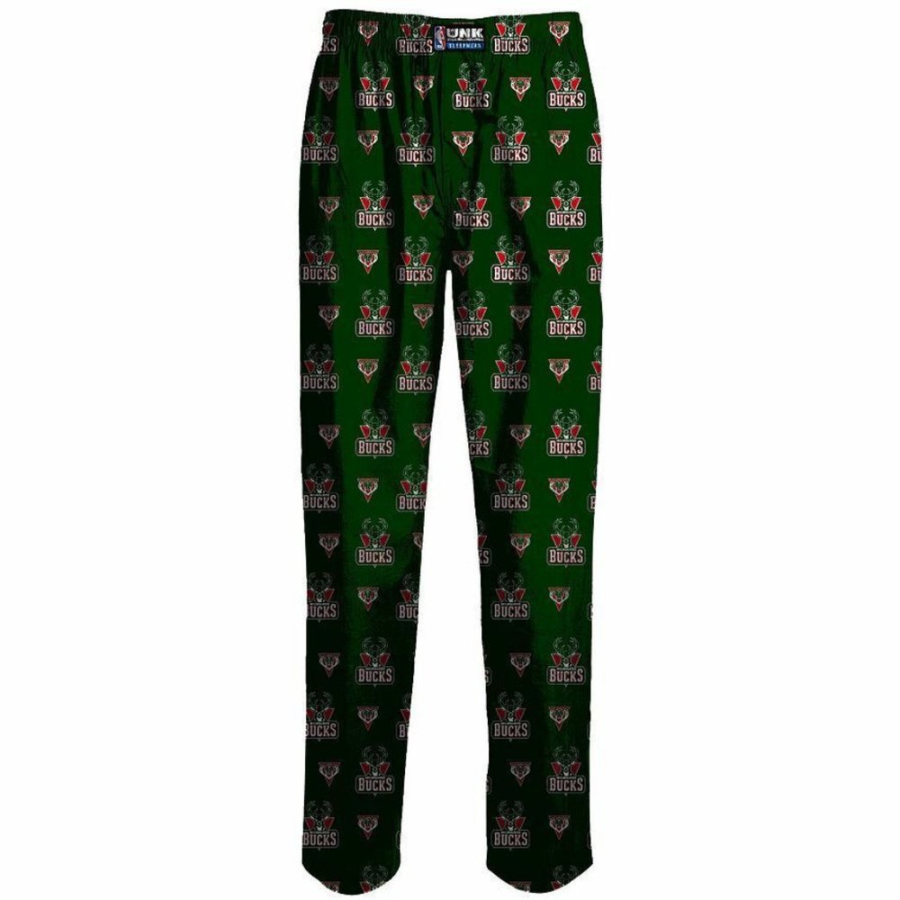 Boy's NBA Milwaukee Bucks Pajama Lounge Pants 4-6
